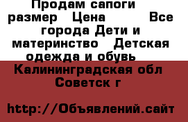 Продам сапоги 24 размер › Цена ­ 500 - Все города Дети и материнство » Детская одежда и обувь   . Калининградская обл.,Советск г.